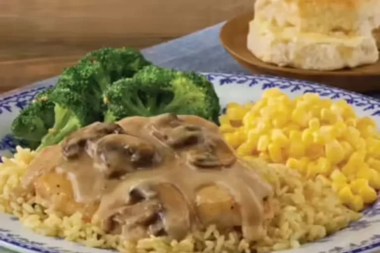 Monday: Chicken n' Rice at Cracker Barrel
