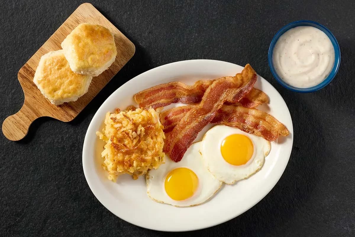Old Timer's Breakfast at Cracker Barrel