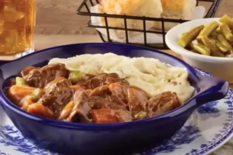 Sunday Pot Roast at Cracker Barrel