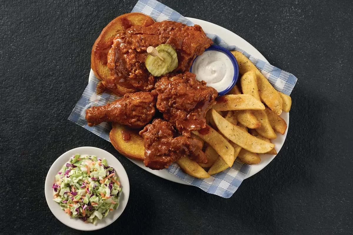 Weekend: Nashville Hot Southern Fried Chicken at Cracker Barrel