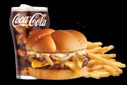 Steak 'n Shake Butter Single Steakburger Combo