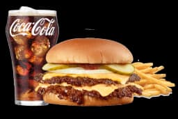 Steak 'n Shake Double Steakburger Double Cheese Combo