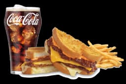Steak 'n Shake Frisco Melt Combo