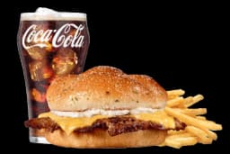 Steak 'n Shake Garlic Single Steakburger Combo