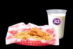 Steak 'n Shake Kids' Chicken Fingers Meal