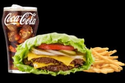 Steak 'n Shake Protein Steakburger Combo