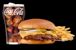 Steak 'n Shake Single Steakburger with Cheese Combo