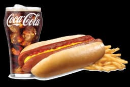Steak 'n Shake Steak Frank Combo