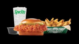 Wingstop Chicken Sandwich Combo