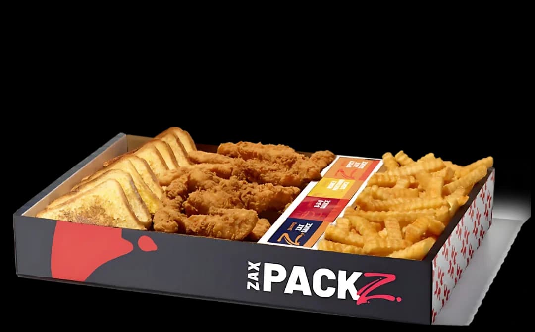 Chicken Fingerz Zax Pack at Zaxby's