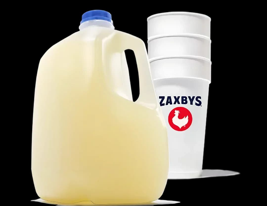 Gallon of Lemonade at Zaxby's