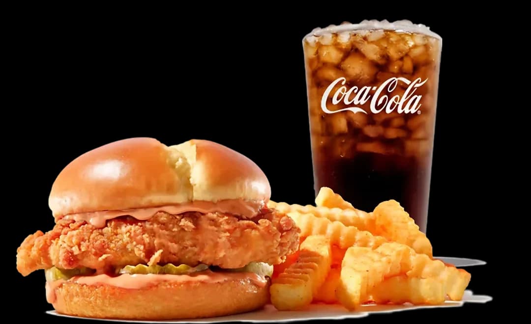 Spicy Signature Chicken Sandwich Meal at Zaxby's