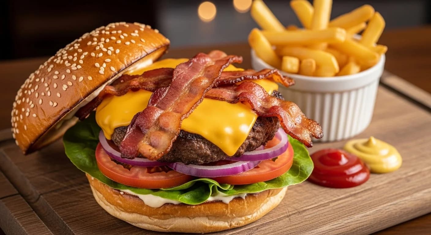 Big Classic Bacon Cheeseburger