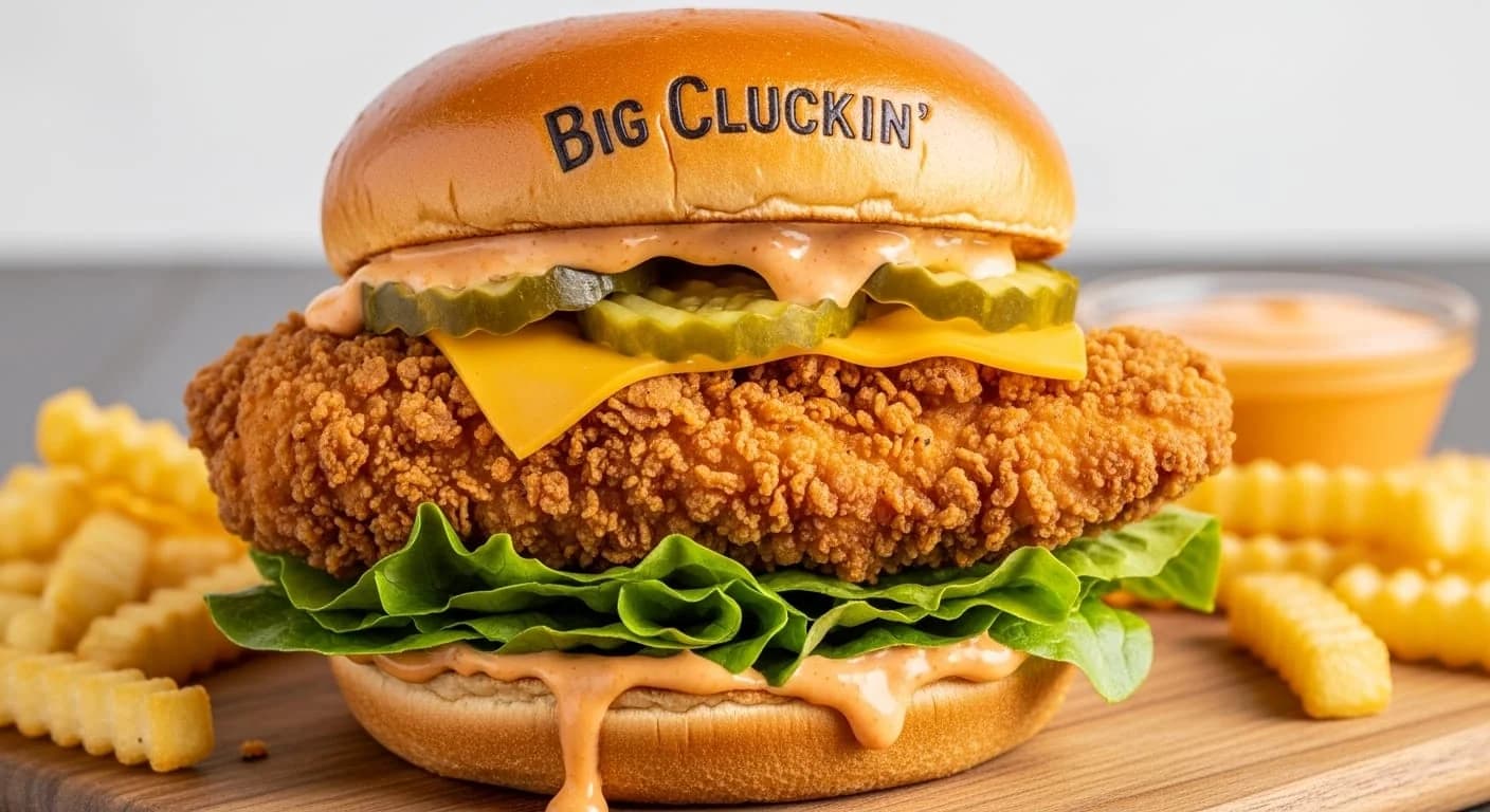 Big Cluckin' Crispy Chicken Sandwich