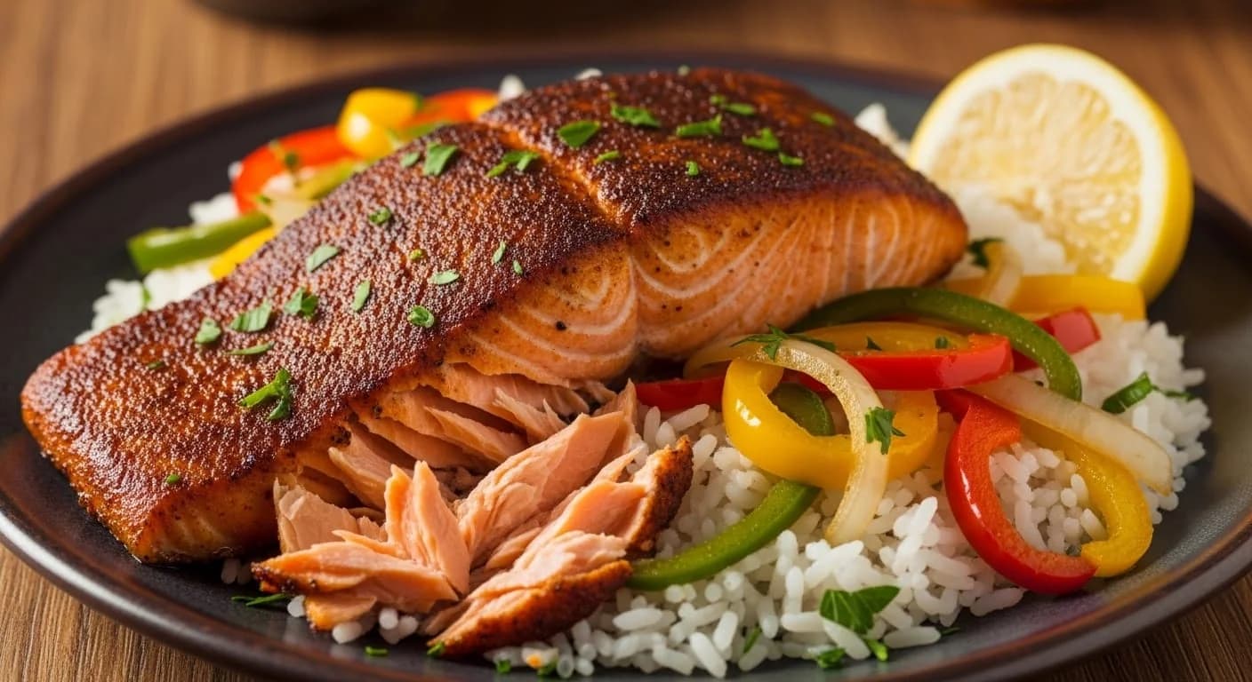 Blackened Cajun Salmon
