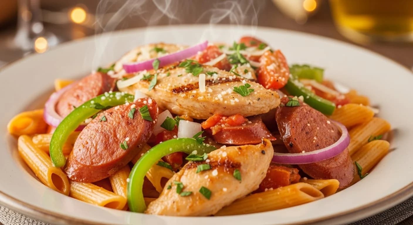 Bourbon Street Chicken & Andouille Sausage Penne