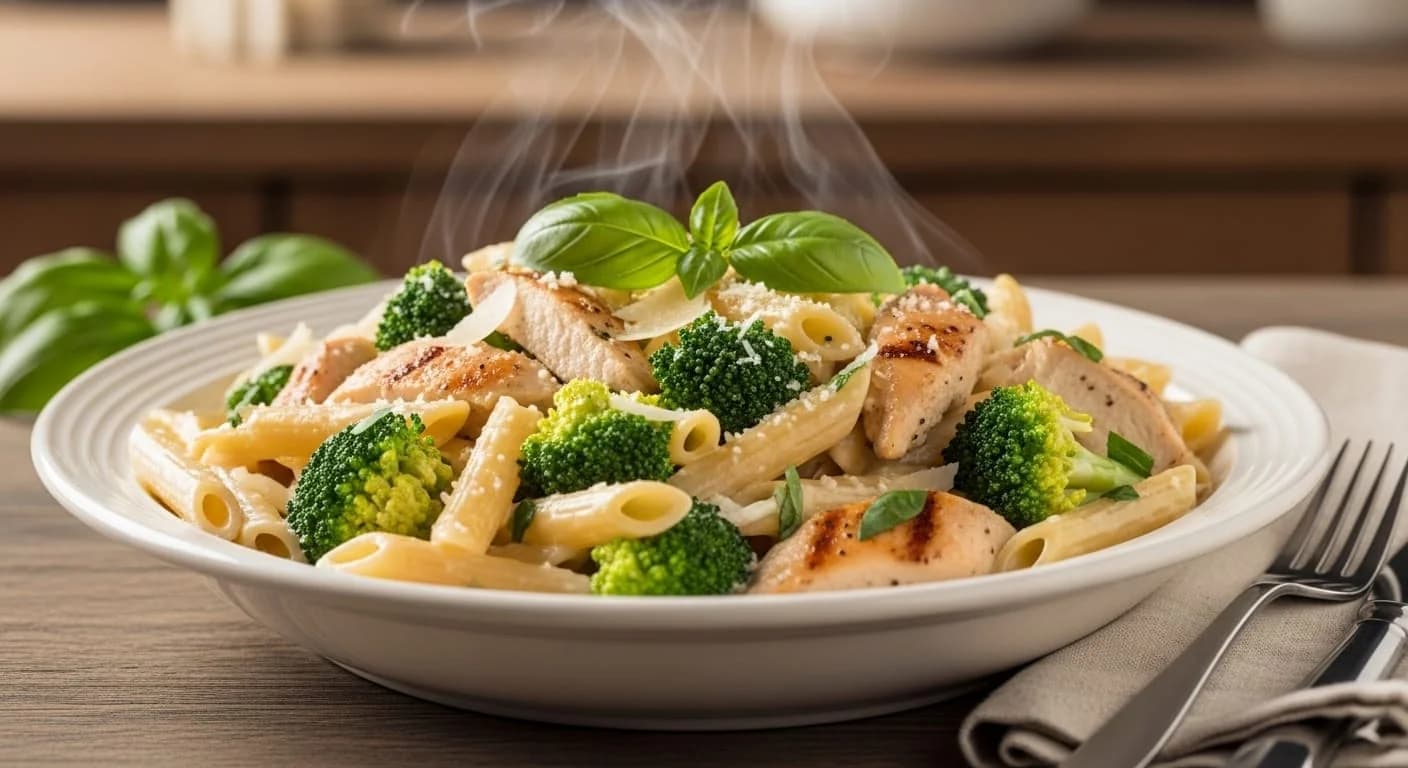 Classic Broccoli Chicken Alfredo