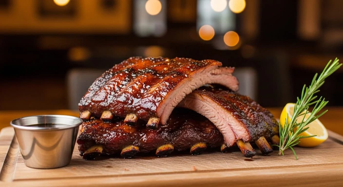 Double-Glazed Baby Back Ribs (Half Rack)