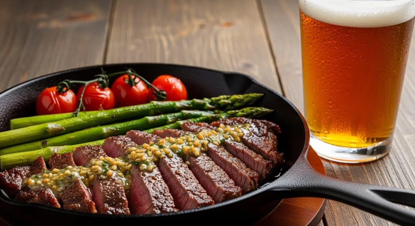 Garlic Sirloin Skillet