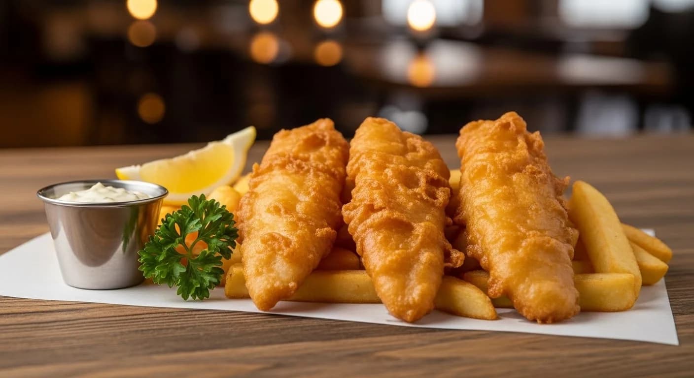 Hand Battered Fish & Chips