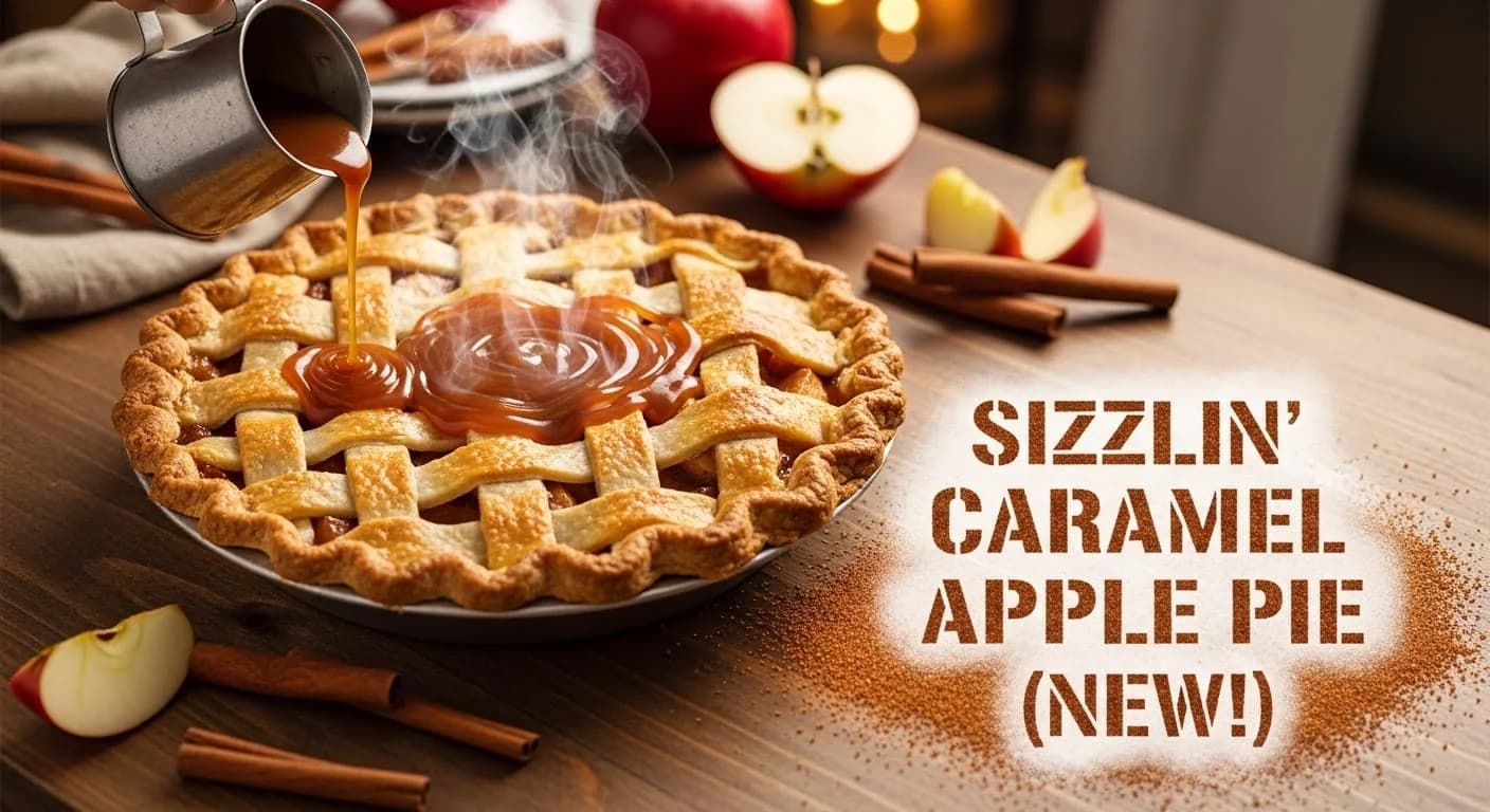 Sizzlin' Caramel Apple Pie Skillet