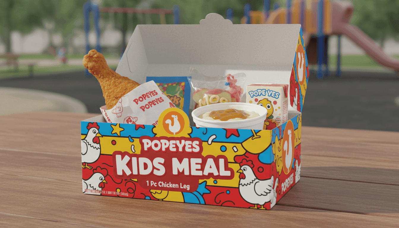 1Pc Chicken Leg Kids Meal