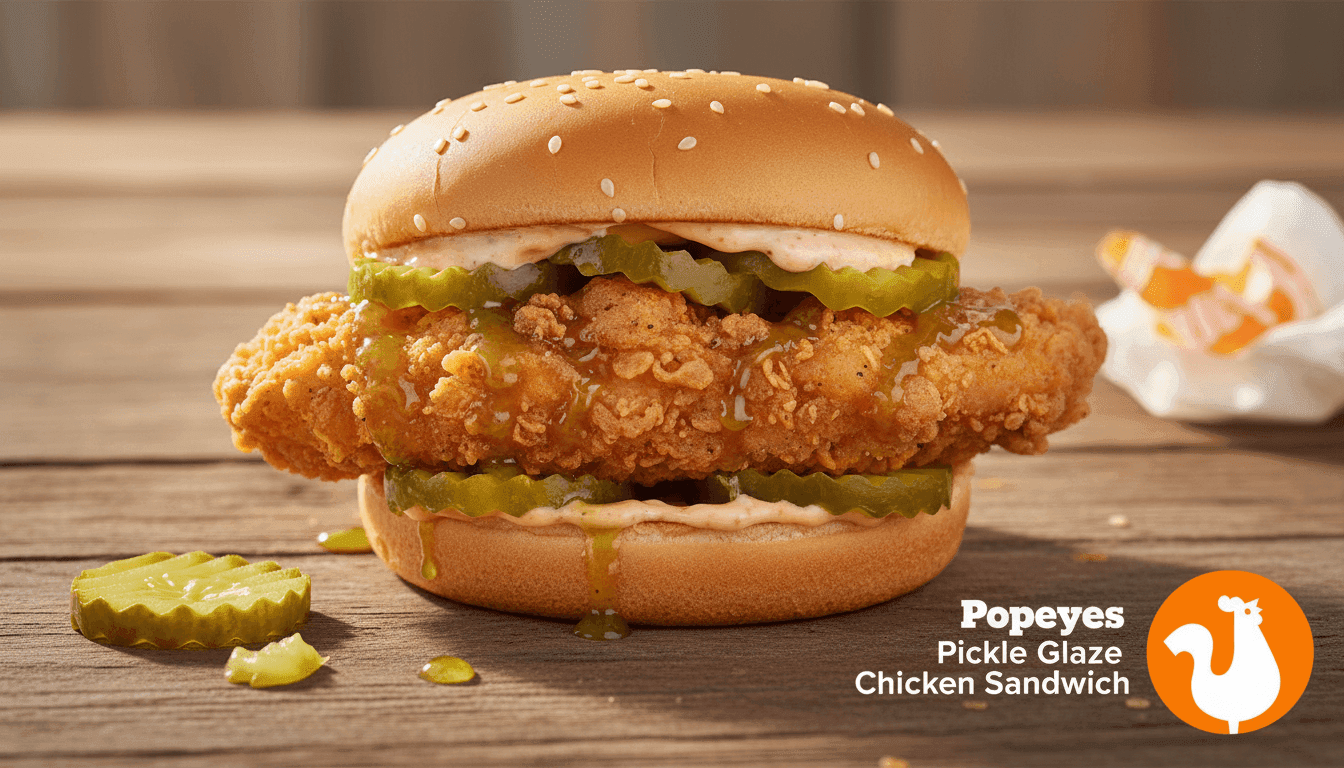Pickle Glaze Chicken Sandwich
