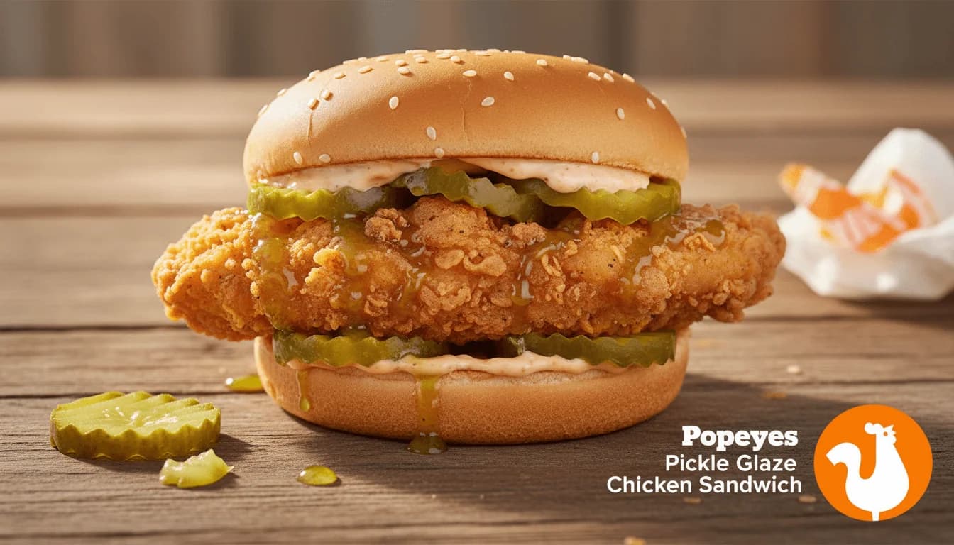 Pickle Glaze Chicken Sandwich