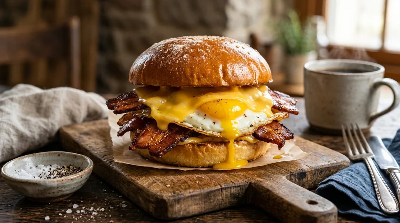 Sausage, Egg & Cheese Biscuit