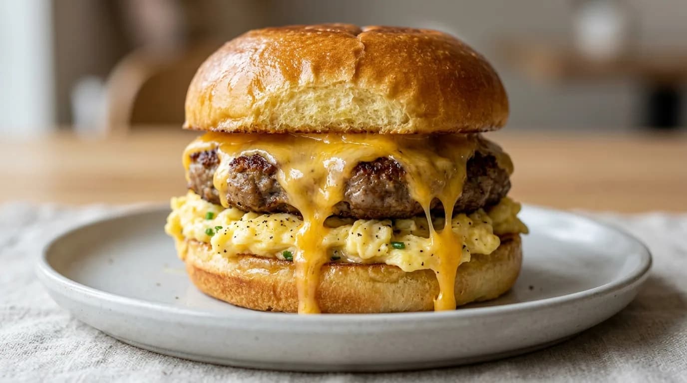 Sausage, Egg & Cheese Toaster