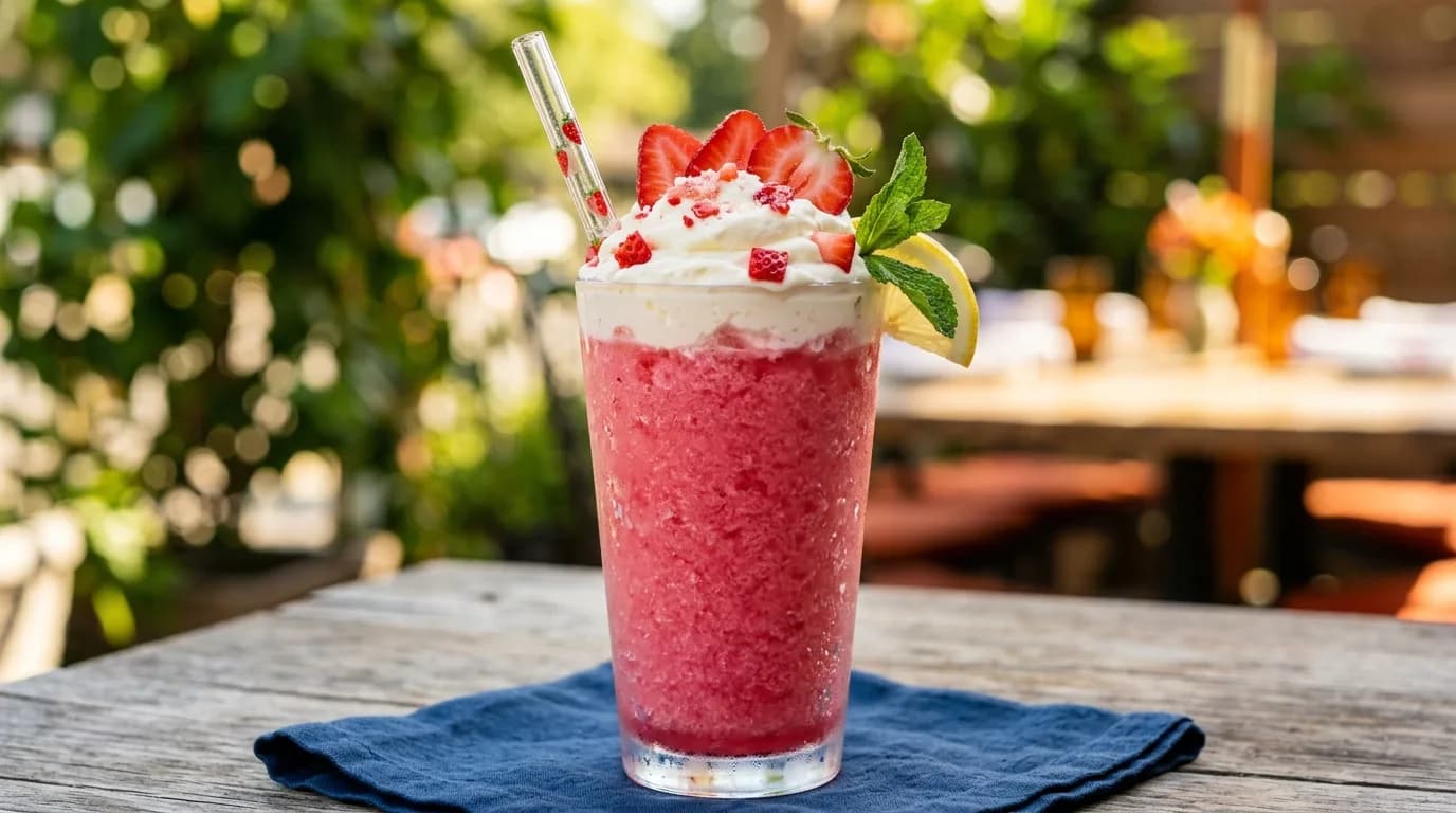 Strawberry Cream Lemonade