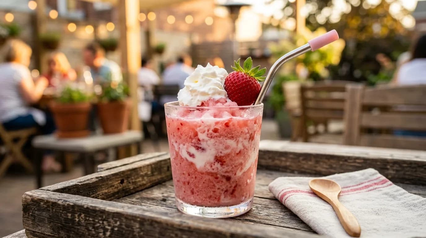 Strawberry Cream Slush