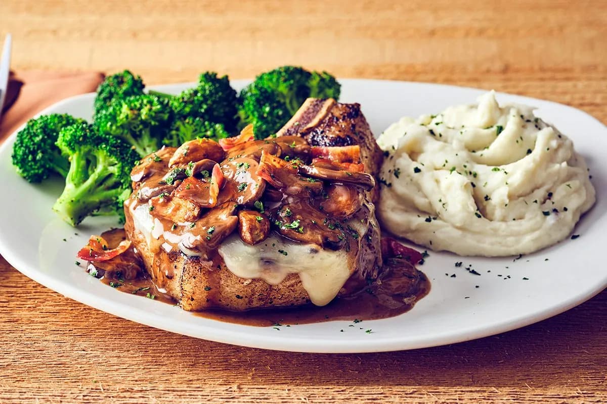 Bone-In Fontina Pork Chop