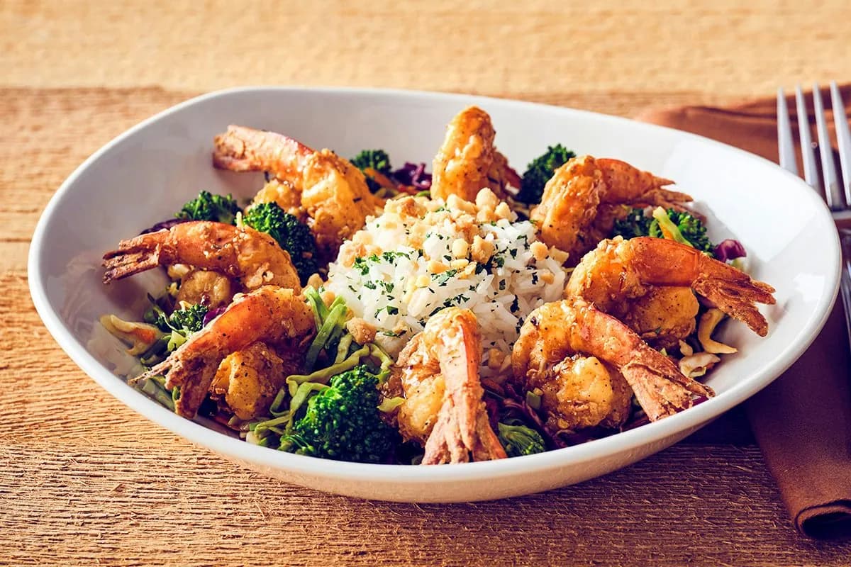 Crispy Bourbon Shrimp