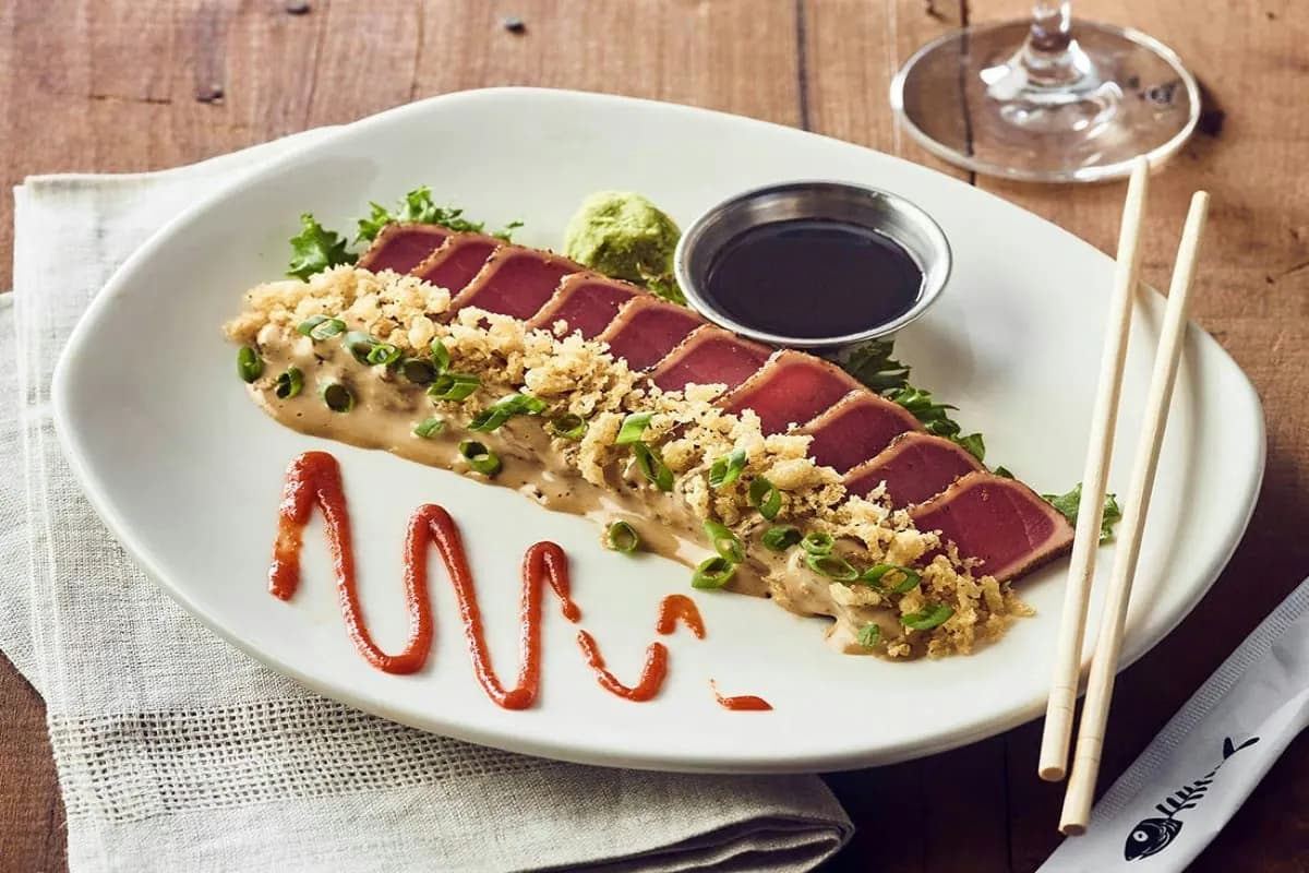 Tempura Crunch Sashimi Tuna