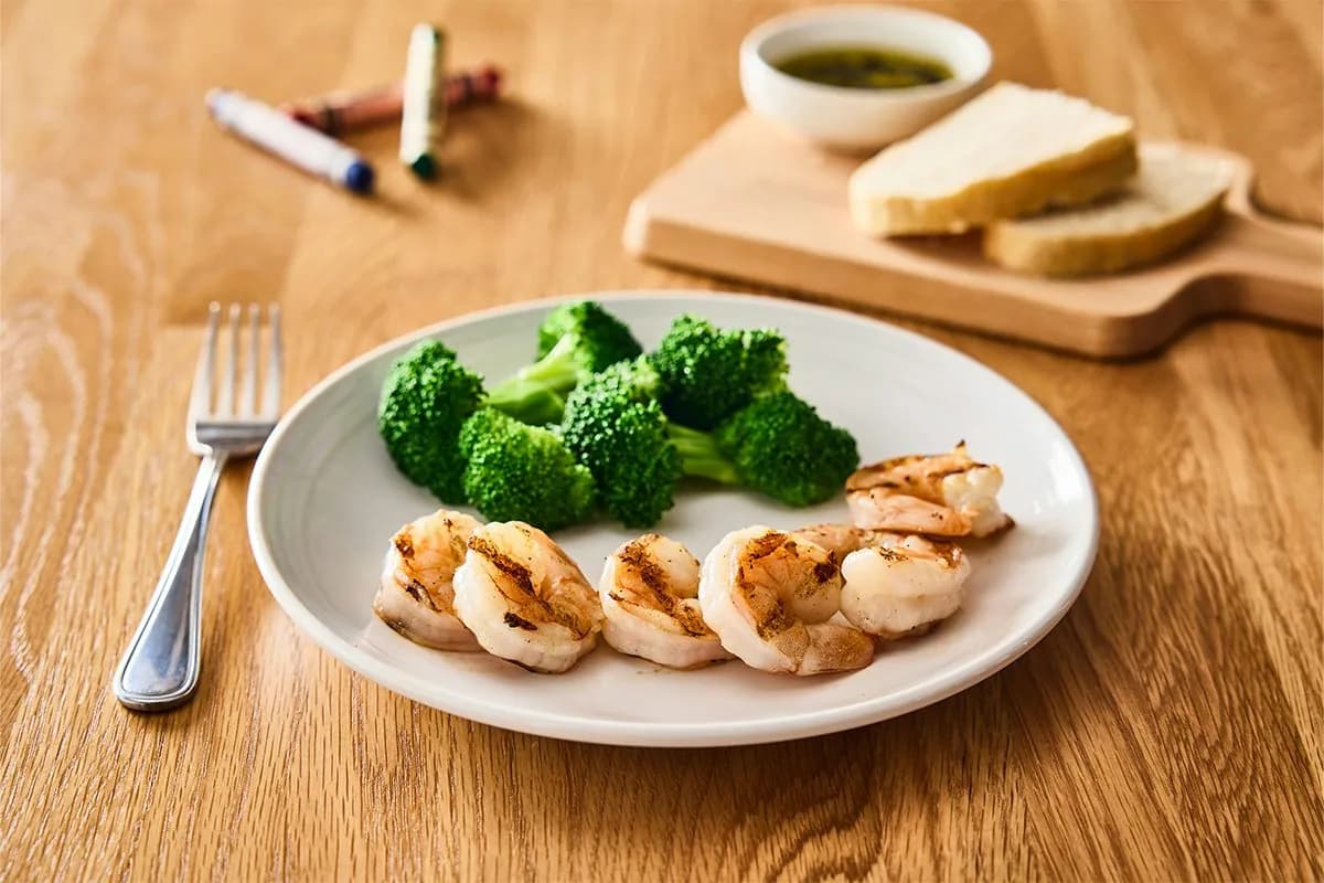 Kids Grilled Shrimp