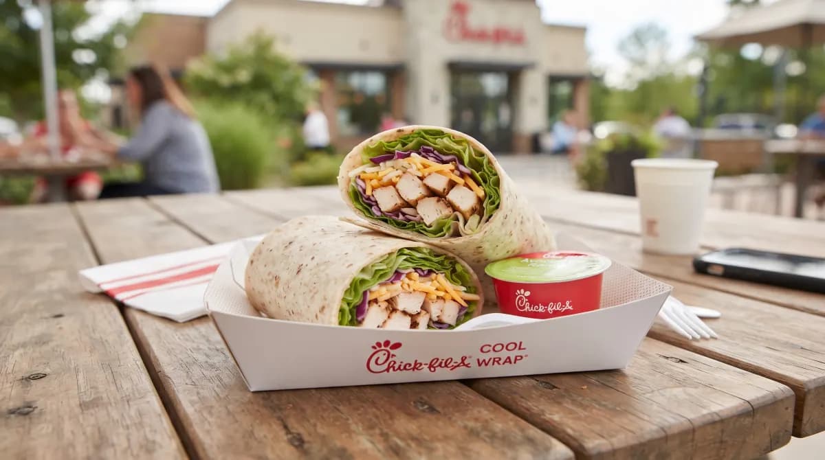 Chick-fil-A Cool Wrap from the Chick-fil-A menu