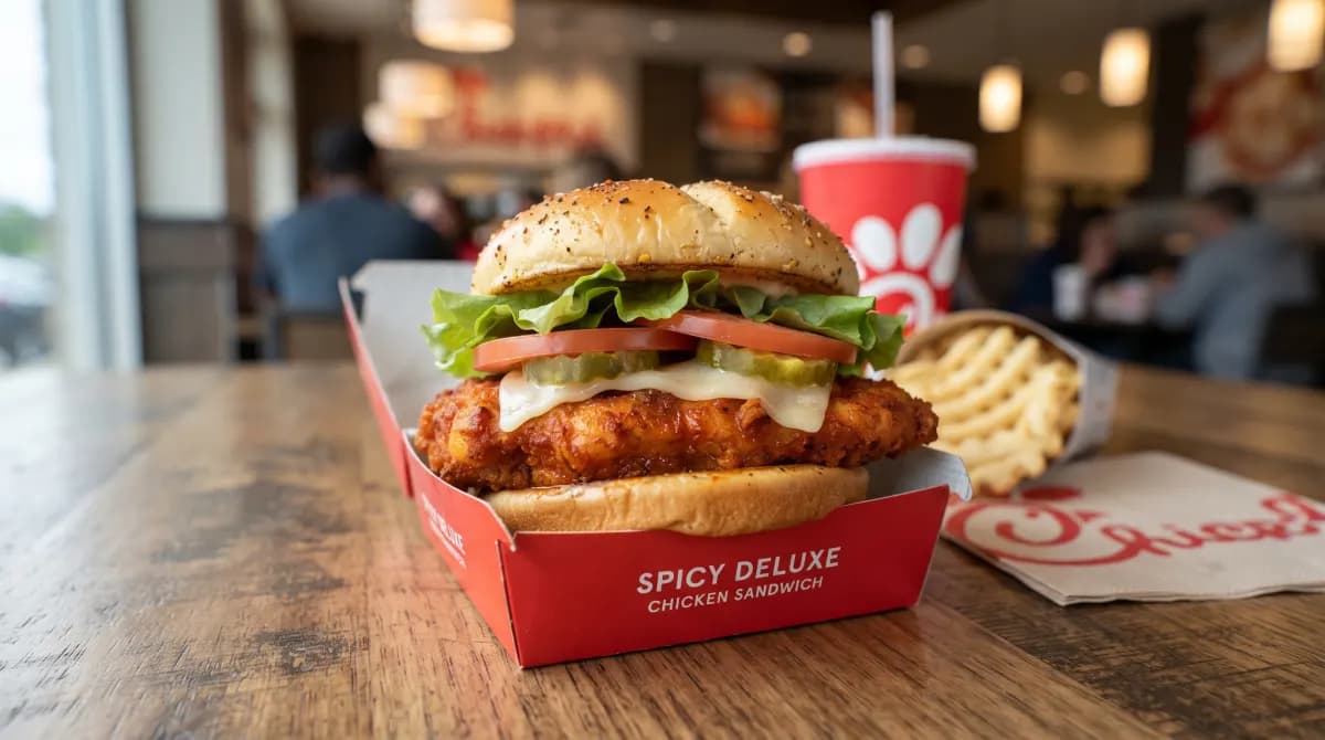 Spicy Chicken Sandwich at Chick-fil-A