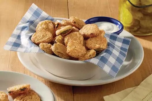 Country Fried Pickles at Cracker Barrel