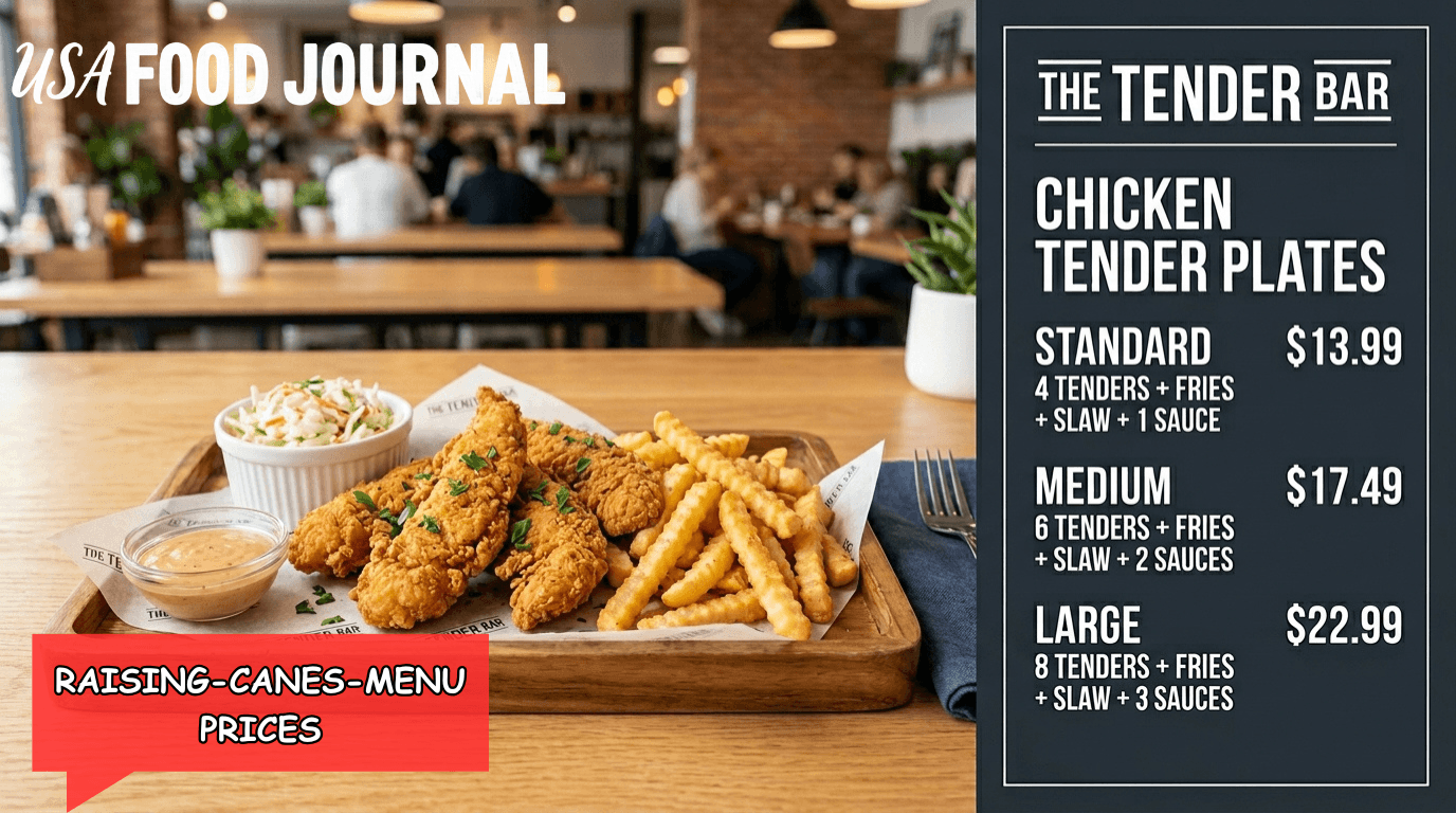Raising Cane's Menu Prices 2026 — Full Menu Guide