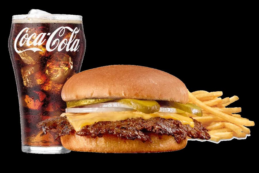 Steak 'n Shake Single Steakburger with Cheese Combo 2026 price $7.79