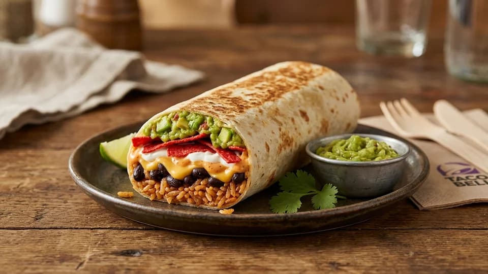 Fiesta Veggie Burrito