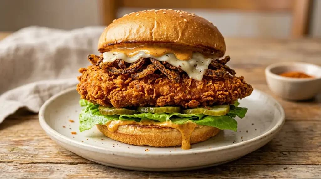 Cajun Crunch Spicy Chicken Sandwich at Wendy's with price