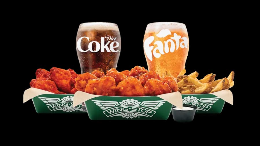 Wingstop 15pc Meal for 2 (Boneless) 2026 price $24.59