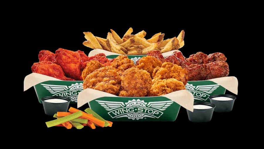 Wingstop 24pc Family Pack (Boneless) 2026 price $33.09