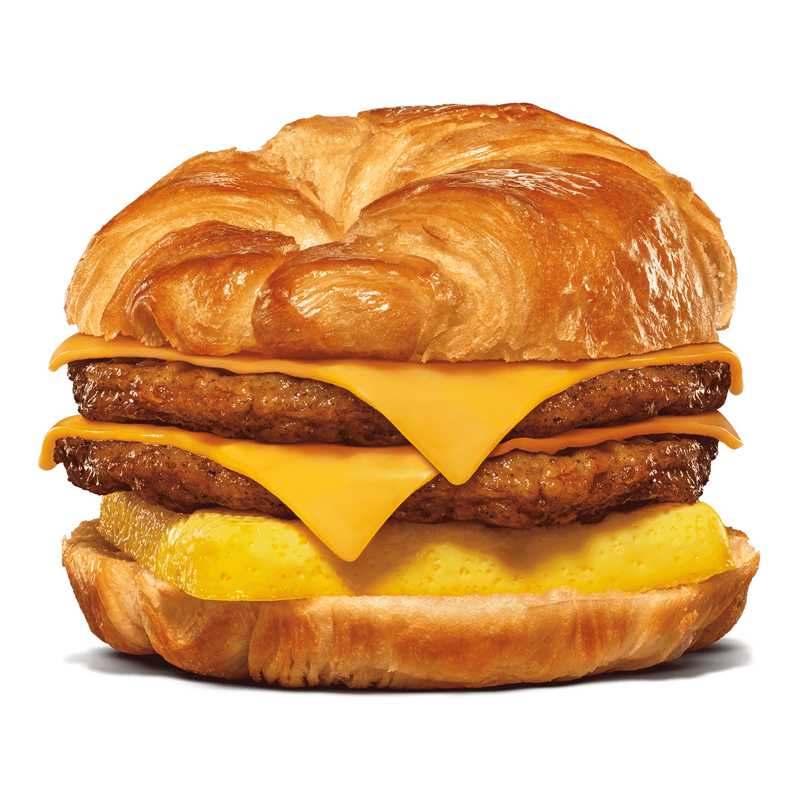 Double Sausage, Egg, & Cheese Croissan'wich